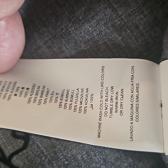 MICHAEL KORS MAN Slim fit, Script Logo Print Flocked Long sleeve Shirt Size XXL - Picture 12 of 12